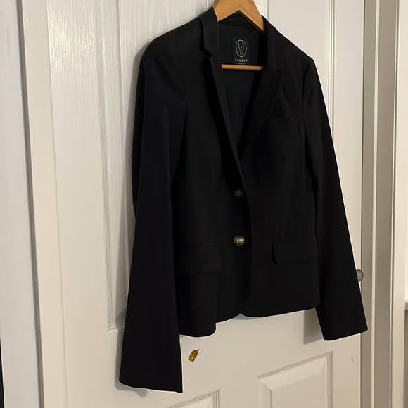 Talula Charcoal Gray Blazer in Size 4 - Picture 2 of 4